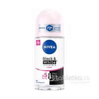 NIVEA antiperspirant Black & White Invisible Clear 50ml