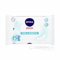 NIVEA Baby Čistiace obrúsky pure & sensitive 63 kusov