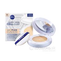 NIVEA CELLULAR CUSHION tónovací krém v hubke, 02 stredný odtieň 15ml