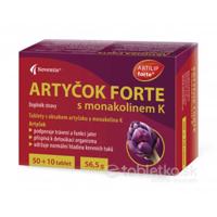 Noventis ARTIČOKA FORTE s monakolínom K 60tbl