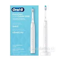 Oral-B sonická zubná kefka Pulsonic Slim Clean 2000 White