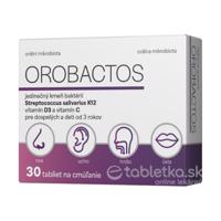 OROBACTOS 30 cmúľacích tabliet