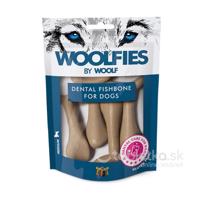 Pamlsok pre psov Woolfies Dental Fishbone M 200g