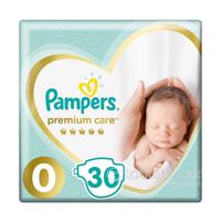 PAMPERS PREMIUM CARE 0 Newborn 30ks (do 2,5kg)