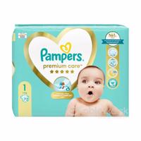 Pampers Premium Care 1 (2-5kg) 72ks