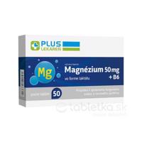 PLUS LEKÁREŇ Magnézium 50 mg + B6 50 tabliet