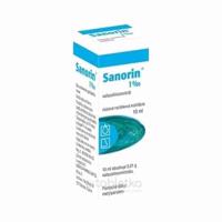 Sanorin 1‰ kvapky do nosa 10ml