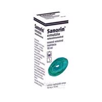 Sanorin emulzia kvapky do nosa 10ml