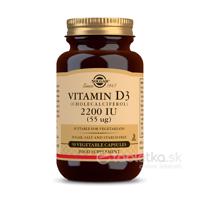 SOLGAR Vitamín D3 2200IU 50 kapsúl