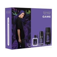 STR8 Game voda po holení 50ml + dezodorant 150ml + sprchový gél 250ml