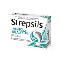 Strepsils Mentol a Eukalyptus 24 pastiliek