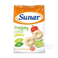 Sunar Detský snack Prstienky s príchuťou jablko 50g