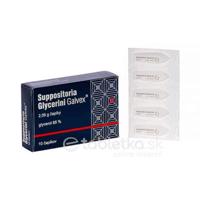 Suppositoria Glycerini Galvex 10x2,06 g