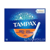 TAMPAX Non-Plastic Super Plus 18 kusov