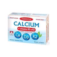 TEREZIA CALCIUM + vitamín D3 a K2 30 kapsúl