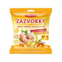 TEREZIA ZÁZVORKY želatínky s rakytníkom, zázvorom a vitamínmi 10ks