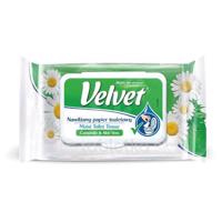 Velvet Camomile & Aloe vera vlhčený toaletný papier 42 ks