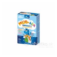 VITAR MUDráčik OMEGA 3 + vitamíny D3 a E žuvacie kapsule s príchuťou tutti-frutti 60 kapsúl