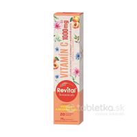 Vitar Revital Botanicals Vitamín C 1000mg 20 šumivých tabliet