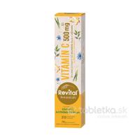 Vitar Revital Botanicals Vitamín C 500mg 20 šumivých tabliet