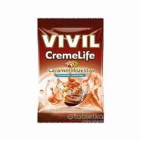 VIVIL BONBONS CREME LIFE CLASSIC drops s orieškovo-karamelovou príchuťou, bez cukru 110 g