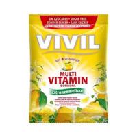 VIVIL BONBONS MULTIVITAMÍN drops s príchuťou citrónu a medovky, bez cukru 1x60 g