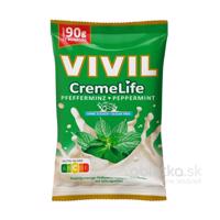 VIVIL Creme Life Mätové, smotanové cukríky bez cukru 90g