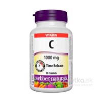 Webber Naturals Vitamín C 1000 mg s postupným uvoľňovaním 90 cps