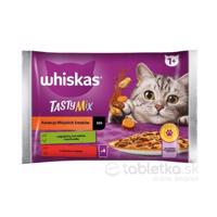 Whiskas kapsičky Tasty mix v omáčke 4x100g